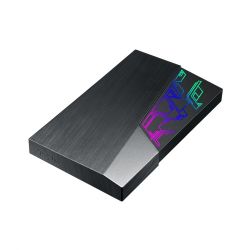 Asus FX 2TB RGB External Hard Drive, 2.5inch , USB 3.0, 256-bit AES Encryption, Automatic Backup, Aura Sync External Hard Drives