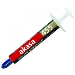 Akasa AK-455 Heat Paste, 0.87ml 1.5g with Syringe, Hi-performance, OEM - No Spreader or Manual
