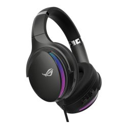 Asus ROG Fusion 500 II RGB Gaming Headset, USB-CUSB-A3.5mm Jack, 50mm Drivers, 7.1 Surround Sound, AI Noise Cancelling Mic