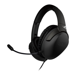 Asus ROG Strix GO Gaming Headset, USB-C (USB2 Adapter), Airtight Chambers, AI Noise-Cancelling Mic, Controls on Earcups Headsets/Speakerphones
