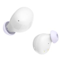 Hama Freedom Buddy II Bluetooth Earbuds True Wireless with Mic, Bass Boost, TouchVoice Control, 20 Hour Battery, ChargingCarry Case, White