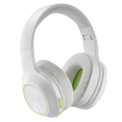 Hama Spirit Calypso III Bluetooth Headset w Mic, Bass Boost, Foldable, Passive Noise Suppression, Up to 60hrs Battery, White