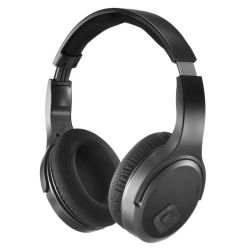 Hama TV Wireless Headphones w Mic, 2.4GHz DongleBluetooth, On-Ear Controls, Different Sound Modes, Noise Suppression, Black