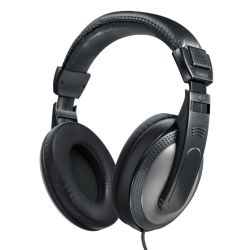 Hama_ShellTV_Headphones_3.5_mm_Jack_6.35mm_Adapter_40mm_Drivers_2m_Cable_Padded_Headband_BlackDark_Grey