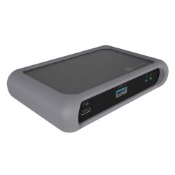 Icy Box IB-HUB801-TB4 Thunderbolt 4 Type-C USB Hub - 3x Thunderbolt 4 Type-C, 1x USB 3.2 Gen2 Type-A, 85W PD, Aluminium