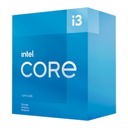 Intel Core I3-10105F CPU, 1200, 3.7 GHz 4.4 Turbo, Quad Core, 65W, 14nm, 6MB Cache, Comet Lake Refresh, No Graphics