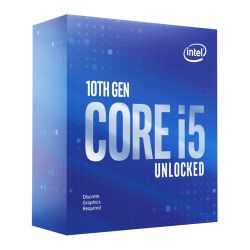 Intel Core I5-10600KF CPU, 1200, 4.1 GHz 4.8 Turbo, 6-Core, 125W, 14nm, 12MB Cache, Overclockable, No Graphics, Comet Lake