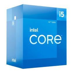 Intel Core i5-12400 CPU, 1700, 2.5 GHz 4.4 Turbo, 6-Core, 65W, 18MB Cache, Alder Lake 