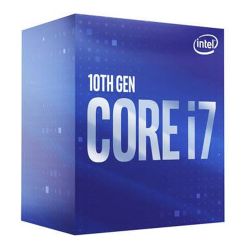 Intel Core I7-10700 CPU, 1200, 2.9 GHz 4.8 Turbo, 8-Core, 65W, 14nm, 16MB Cache, Comet Lake