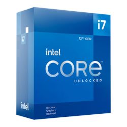 Intel Core i7-12700KF CPU, 1700, 3.6 GHz 5.0 Turbo, 12-Core, 125W, 10nm, 25MB Cache, Alder Lake, Overclockable, No Graphics, NO HEATSINKFAN 