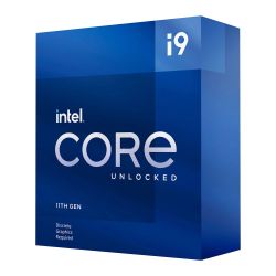 Intel Core i9-11900KF CPU, 1200, 3.5 GHz 5.3 Turbo, 8-Core, 125W, 14nm, 16MB Cache, Overclockable, Rocket Lake, No Graphics, NO HEATSINKFAN