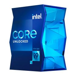 Intel Core i9-11900K CPU, 1200, 3.5 GHz (5.3 Turbo), 8-Core, 125W, 14nm, 16MB Cache, Overclockable, Rocket Lake, NO HEATSINK/FAN Processors