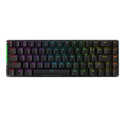 Asus ROG FALCHION NX RED Compact 65 Mechanical RGB Gaming Keyboard, WirelessUSB, ROG NX Red Switches, Per-key RGB Lighting, Touch Panel, 450-hour Battery Life