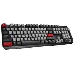 Asus Strix SCOPE PBT Wired Mechanical Gaming Keyboard, Cherry MX Red, Xccurate Ctrl Key, PBT keycaps, Stealth Key, Aluminium Frame, Ergonomic Wrist Rest
