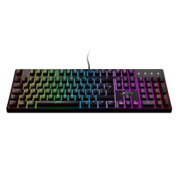 Xtrfy K4 RGB Mechanical Gaming Keyboard, Full N-key Rollover, 1000Hz, Adjustable RGB, Black Keyboards