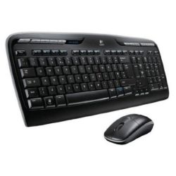Logitech MK330 Wireless Keyboard and Mouse Desktop Kit, USB