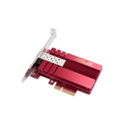 Asus XG-C100F 10G PCI Express Network Adapter, SFP + Port for Optical Fiber Transmission, DAC, Built-in QoS