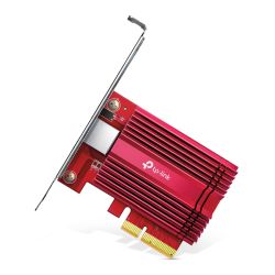 TP-LINK (TX401) 10GBase-T PCI Express Network Adapter, Backwards Compatible, CAT6A Cable, Low-Profile & Full-Height Brackets PCI/PCIe Network Cards