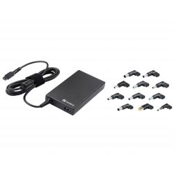 Sandberg Mini 100W Laptop PSU, 11 Adapters, Auto Switching, 5 Year Warranty Laptop Power Supplies
