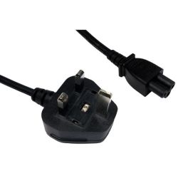 Spire_UK_Power_Lead_Cloverleaf_Moulded_Plug_1.8_Metres