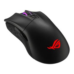Asus ROG Gladius III WirelessBluetoothUSB Gaming Mouse, 19000 DPI tuned to 26,000, Exclusive Switch Socket, 0 Click Latency, RGB Lighting