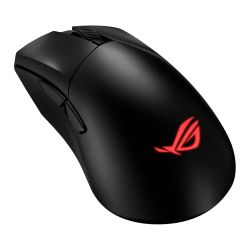 Asus ROG Gladius III WirelessBluetoothUSB Aimpoint Gaming Mouse, 36000 DPI, Swappable Switches, 0 Click Latency, RGB, Mouse Grip Tape