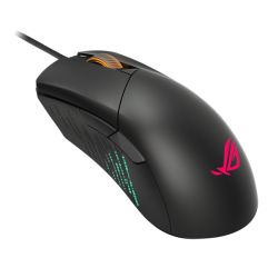 ASUS ROG Gladius III Gaming Mouse, USB, 19000 DPI tuned to 26,000, Push-Fit Switch Socket II, 5 Onboard Profiles, RGB Lighting