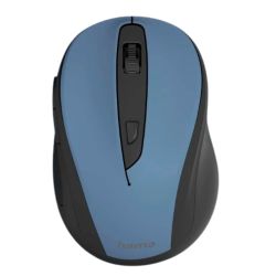 Hama MC-400 V2 Compact Wireless Optical Mouse, 6 Buttons, 800-1600 DPI, BlackBlue