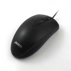 Jedel (CP72) Wired Optical Mouse, 1000 DPI, USB, Black Mice