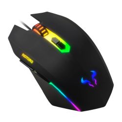 Riotoro URUZ Z5 Classic Wired Optical RGB Gaming Mouse, 4000 DPI, 6 Programmable Buttons Mice