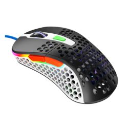 Xtrfy M4 RGB Wired Optical Gaming Mouse, USB, 400-16000 CPI, Omron Switches, 125-1000 Hz, Adjustable RGB, Street Edition