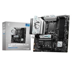 MSI B760M GAMING PLUS WIFI, Intel B760, 1700, Micro ATX, 4 DDR5, 2 HDMI, 2 DP, Wi-Fi 6E, 2.5G LAN, 2x M.2
