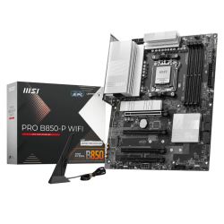 MSI PRO B850-P WIFI, AMD B850, AM5, ATX, 4 DDR5, HDMI, Wi-Fi 7, 5G LAN, 3x M.2