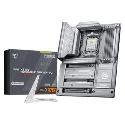 MSI MAG X870E TOMAHAWK MAX WIFI PZ, AMD X870E, AM5, ATX, 4 DDR5, HDMI, 2 USB4, Wi-Fi 7, 5G LAN, 4x M.2, Back-Connect Design