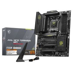 MSI MAG X870 TOMAHAWK WIFI, AMD X870, AM5, ATX, 4 DDR5, HDMI, USB4, Wi-Fi 7, 5G LAN, 4x M.2