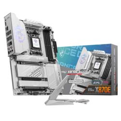 MSI MPG X870E EDGE TI WIFI, AMD X870E, AM5, ATX, 4 DDR5, HDMI, 2 USB4, Wi-Fi 7, 5G LAN, RGB, 4x M.2