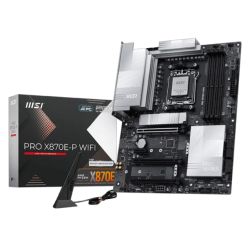 MSI PRO X870E-P WIFI, AMD X870E, AM5, ATX, 4 DDR5, HDMI, USB4, Wi-Fi 7, 5G LAN, 3x M.2