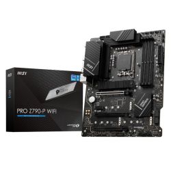 MSI PRO Z790-P WIFI, Intel Z790, 1700, ATX, 4 DDR5, HDMI, DP, Wi-Fi 6E, 2.5G LAN, 4x M.2