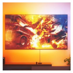 Nanoleaf 4D V2 Screen Mirror Camera + Lightstrip Kit Kit, RGB, Mirrors ActionMusic on PCTV using Camera, For MonitorsTVs up to 65