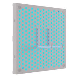 Nanoleaf Blocks Light Pegboard Add-on Kit 1-Panel, Stainless Steel, 2 Sturdy Metal Hooks *Expansion Kit Only*