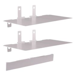 Nanoleaf Blocks Shelves Add-On Kit 2 Pack, Stainless Steel, 1.5kg Weight Limit