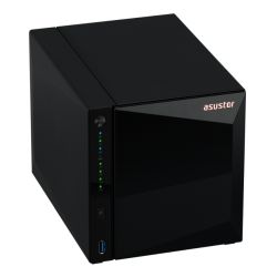 ASUSTOR AS3304T DRIVESTOR 4 Pro 4-Bay NAS Enclosure (No Drives), Quad Core CPU, 2GB DDR4, USB3, 2.5GB LAN, Rose Gold Logo External NAS