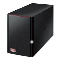 Buffalo 6TB LinkStation 520 NAS Drive, (2 x 3TB), RAID 0/1, GB LAN, NovaBACKUP & BitTorrent, USB3, Control Features External NAS