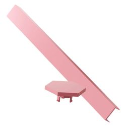Nanoleaf Lines 60 Degrees Skins 9-Skins, Matte Pink, Snap-On Covers for 60 Degree Lines Only