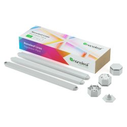 Nanoleaf Lines 60 Degrees Expansion Pack 3-Lines, RGB Light Bars *Expansion Kit Only*