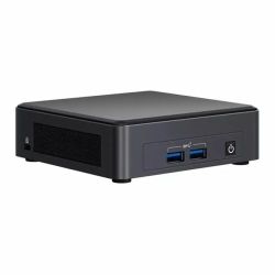 Intel NUC 11 Tiger Canyon Slim Barebone, i7-1165G7, M.2, DDR4, Wi-Fi 6, 2.5G LAN, Thunderbolt, 2x HDMI, VESA - No RAMSSDOS