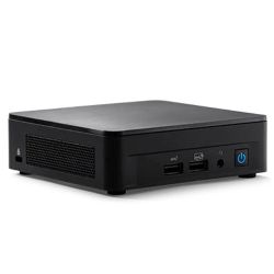 Intel NUC 12 Wallstreet Canyon Slim Barebone, i3-1220P, Dual M.2 PCIe, DDR4, Wi-Fi 6E, Thunderbolt, 2x HDMI, VESA - No RAMSSDOS