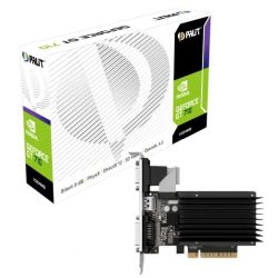 Palit GT710, 2GB DDR3, PCIe2, VGA, DVI, HDMI, Silent, 954MHz Clock, Low Profile No Bracket