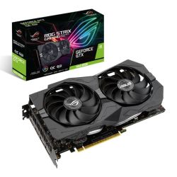 Asus ROG STRIX GTX1660 SUPER OC, 6GB DDR6, 2 HDMI, 2 DP, 1875MHz Clock, Overclocked Graphics Cards
