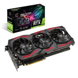 Asus ROG STRIX RTX2060 SUPER EVO Advanced, 8GB DDR6, 2 HDMI, 2 DP, USB-C, 1710MHz Clock, 0dB Tech, RGB Lighting Graphics Cards